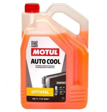 Антифриз Motul AUTO COOL OPTIMAL G12+ готовый -37C оранжевый 5 л 111200