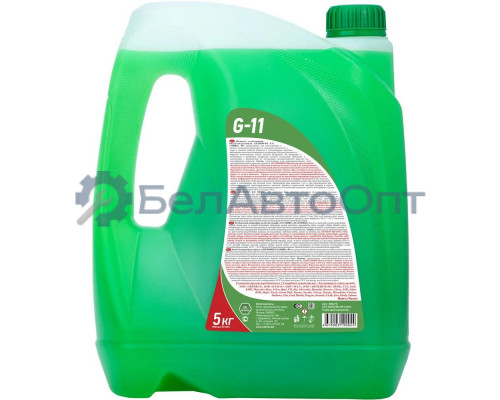 Антифриз SIBIRIA ОЖ-40 G11 готовый -40C зеленый 5 кг 800216