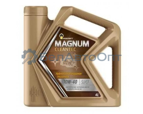 Масло моторное Rosneft Magnum Cleantec 10W-40 синтетическое 4 л 40810042