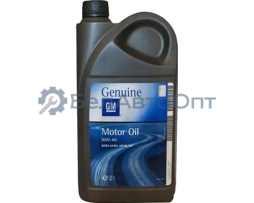 Масло моторное GM Motor Oil 10W-40 2 л 93165214