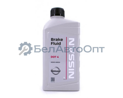 Жидкость тормозная NISSAN Brake Fluid DOT4 1 л KE903-99932