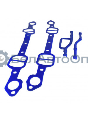 прокладка кол впуск зил-130 компл 4шт паук 130-1008114/8214/15 силикон