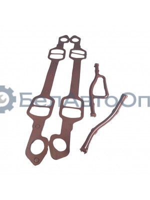 прокладка кол впуск зил-130 компл 4шт паук 130-1008114/8214/15 красные