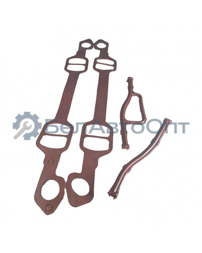 прокладка кол впуск зил-130 компл 4шт паук 130-1008114/8214/15 красные