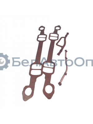 прокладка кол впуск зил-130 компл 4шт паук 130-1008114/8214/15 красные