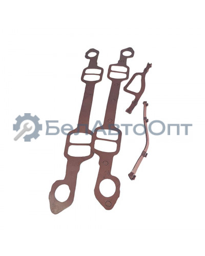 прокладка кол впуск зил-130 компл 4шт паук 130-1008114/8214/15 красные