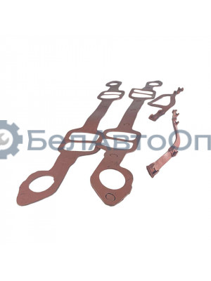 прокладка кол впуск зил-130 компл 4шт паук 130-1008114/8214/15 красные