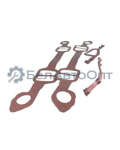 прокладка кол впуск зил-130 компл 4шт паук 130-1008114/8214/15 красные