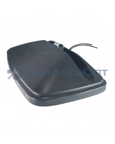 зеркало зад вида камаз пласт c подог 350*164 458.201.001-02 24в в сб