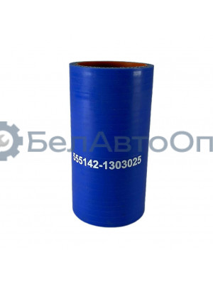 патрубок радиатора нижн 555142-1303025 отвод 95мм 40*50 д-260 силик армир