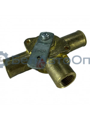 кран отопителя 6430-8101150-10 на 3 выхода маз