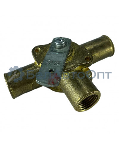 кран отопителя 6430-8101150-10 на 3 выхода маз