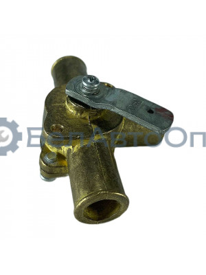 кран отопителя 6430-8101150-10 на 3 выхода маз