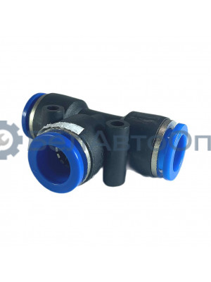 соединитель торм трубок  пвх 12мм тройник маз\ки