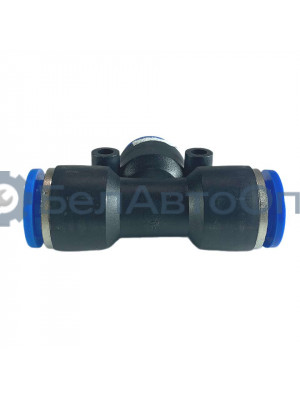 соединитель торм трубок  пвх 12мм тройник маз\ки