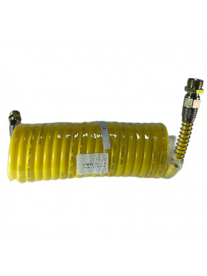 шланг пневматич витой 64221-3506380 е1 м22х1,5 желтый съемные штуцеры