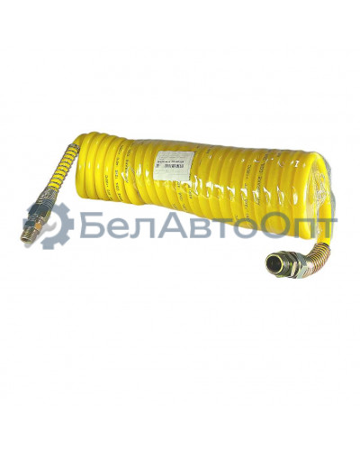 шланг пневматич витой 64221-3506380 е1 м16х1,5 желтый съемные штуцеры
