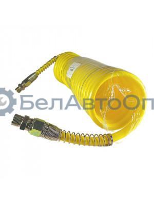 шланг пневматич витой 64221-3506380 е1 м16х1,5 желтый съемные штуцеры