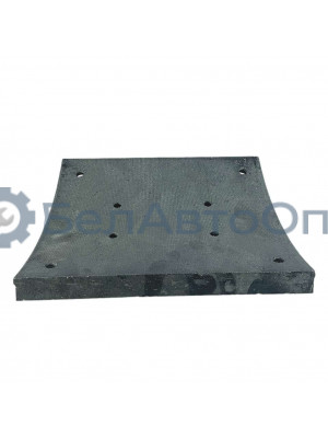 накладка тормоз зад 5440-3502105 маз сверленая трибо