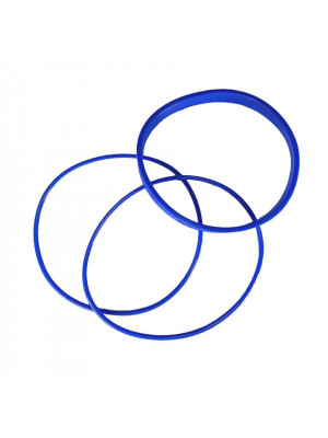 кольцо уплот 236-1002023/24а/40 гильзы компл 3шт силик спецмаш