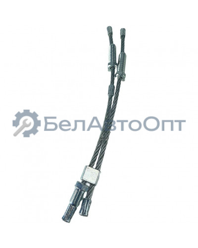 трос клапана упр подъем кузова 555102-8607100 длин+кормаз