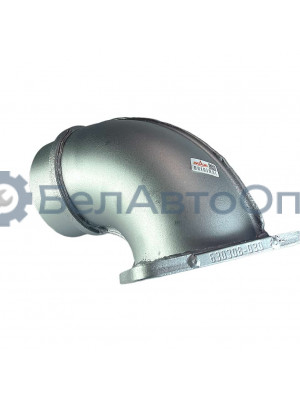 труба глуш прием 630308-1203009-030 90град маз-630308 551608маз