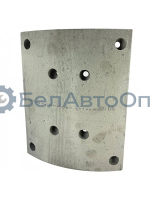 накладка тормоз зад 5440-3502105 маз сверленая утолщ h=15/19мм