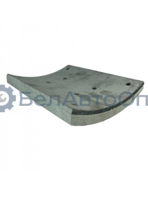 накладка тормоз зад 5440-3502105 маз сверленая утолщ h=15/19мм