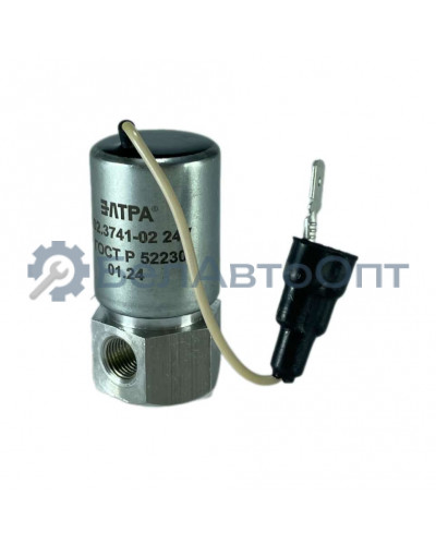 клапан электромаг топл 1102.3741.000-02 24в маз камаз eltra