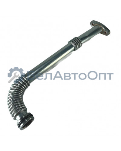 трубка слива масла 650-1118340 ткр металл 410мм  ямз-650