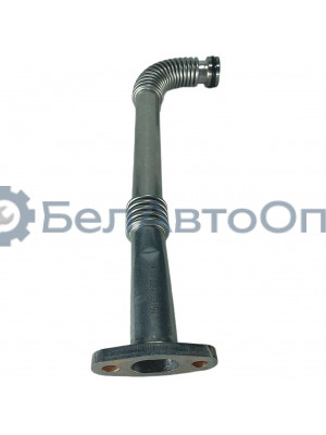 трубка слива масла 650-1118340 ткр металл 410мм  ямз-650