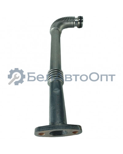 трубка слива масла 650-1118340 ткр металл 410мм  ямз-650