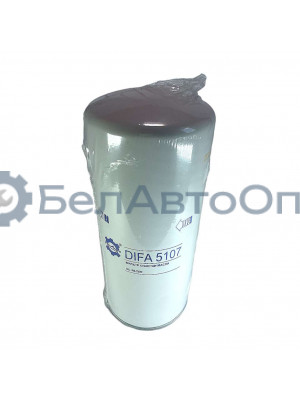 фильтр маслян 650-1012075/5340-1012075 ямз евро-3,4 резьб 1 1/8-16 260мм difa 5107