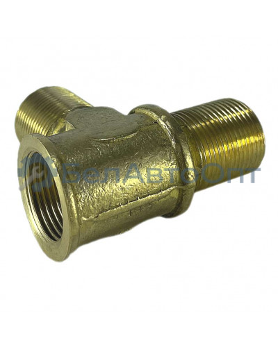 тройник маз м22х22х22 регулятора тормозных сил 403063-01маз