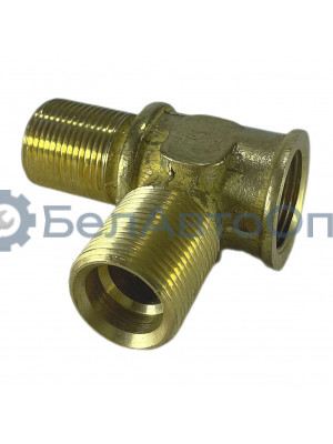 тройник маз м22х22х22 регулятора тормозных сил 403063-01маз