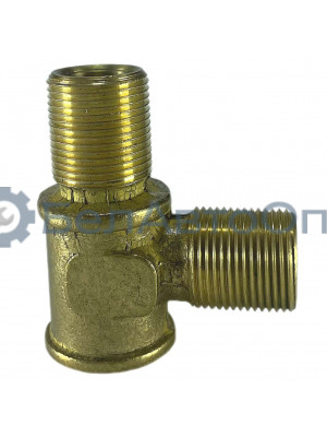 тройник маз м22х22х22 регулятора тормозных сил 403063-01маз