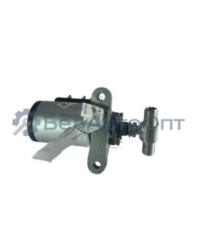 клапан электромаг 151.3747 24в 64229-1115030 в сб тройник+угольник з-д маз