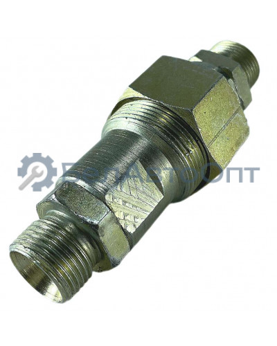 Муфта соединительная S24 M20*1,5 соед. резьб. в сборе БЗТДиА 3057-4616320-А