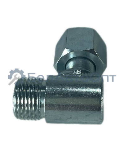 штуцер соед рвд 22 угольник с гайкой