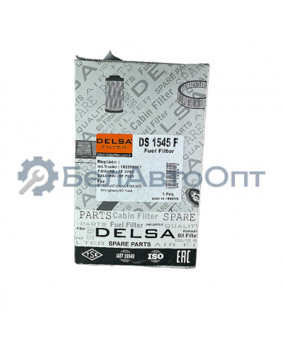 фильтр топл мтз-2522 3022дв детроит ds1545f l178мм d108мм резьб 7/8-14