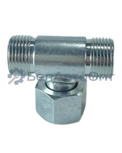 штуцер соед рвд 24 тройник с гайкой\ки