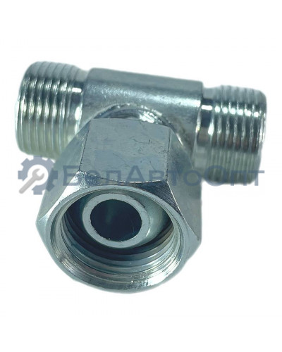 штуцер соед рвд 24 тройник с гайкой\ки