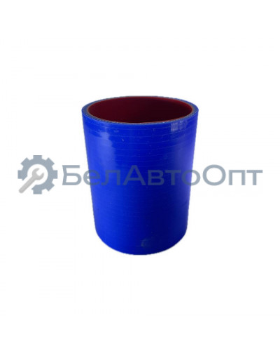 патрубок сист охл мтз-2522 2822 3022 90*120 1317.04 синий силик армир