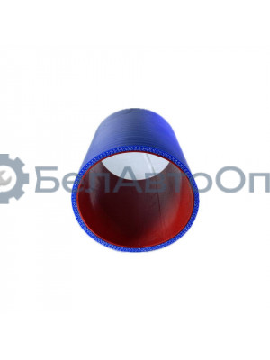 патрубок сист охл мтз-2522 2822 3022 90*120 1317.04 синий силик армир