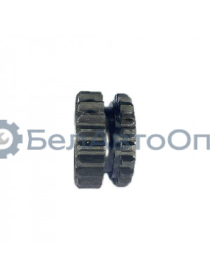 шестер пониж редуктора 1 ступ вал пром 70-1701196 z=20/20 мтз-80 завод-тара