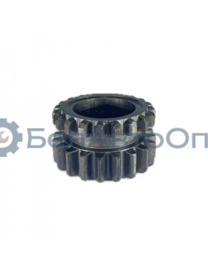 шестер пониж редуктора 1 ступ вал пром 70-1701196 z=20/20 мтз-80 завод-тара