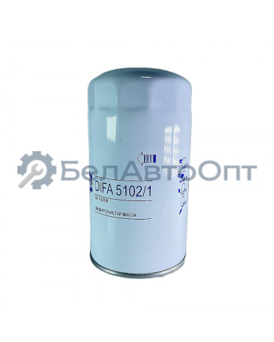 фильтр маслян д-260 мтз 1221 035-1012005/260-1017070 резьб 3/4-16 178мм difa 5102/1