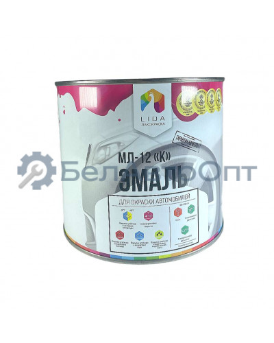 эмаль мл-12 красная 2.0кгли