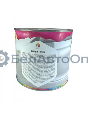 эмаль мл-12 красная 2.0кгли