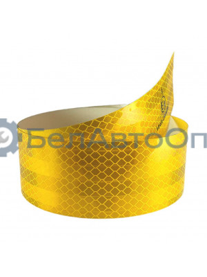 лента световозвр е1 желтая 1м